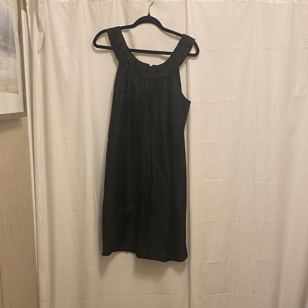 Adrianna Papell Black Midi Dress